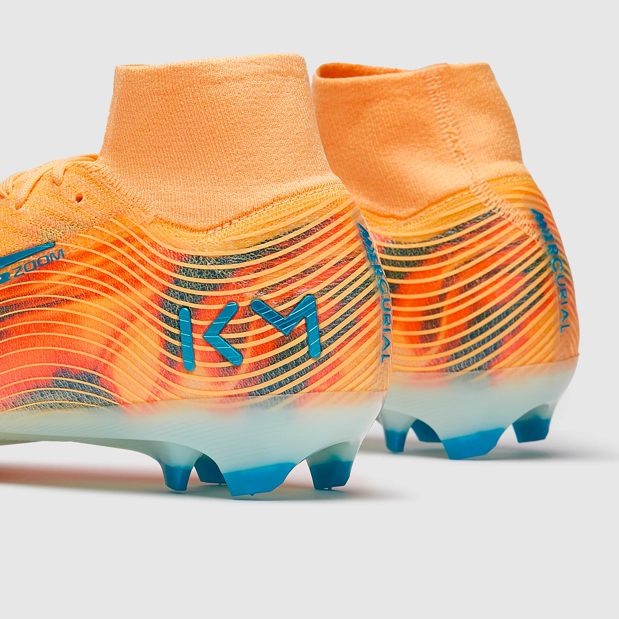 Nike Air Zoom Mercurial Superfly X Elite x Mbappe FG Melon Tint - Image 6